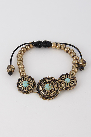 Bead Aztec Inspired Stone Bracelet 6FCE9
